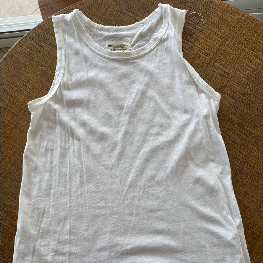 Current/Elliott White Tank Top